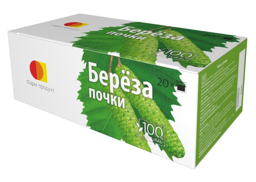 Берёза почки